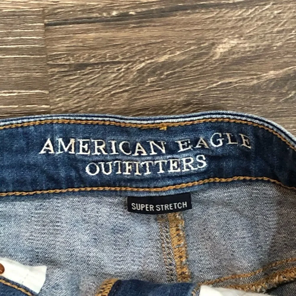 American Eagle High Rise Shortie Shorts
